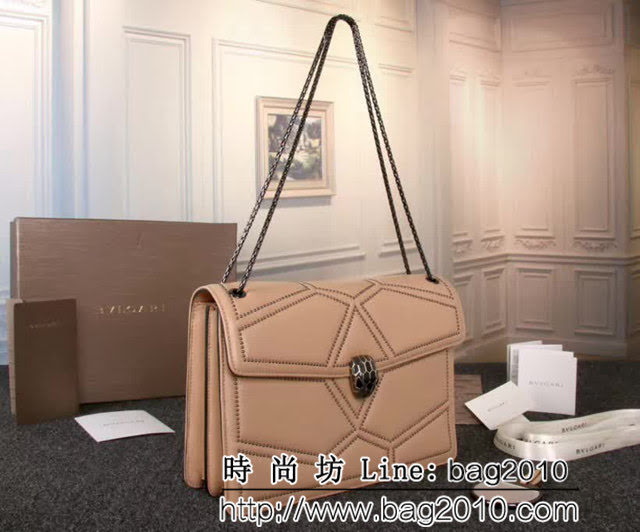 BVLGARI寶格麗 專櫃新品 Serpenti Forever 手腕款 雙層風琴包 789789 FYD1117